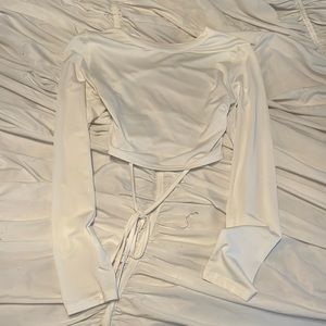 Shein Cropped Long Sleeve top